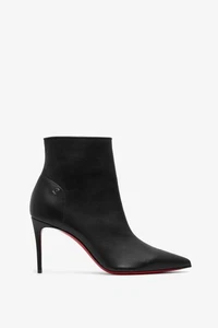 Christian Louboutin sportliche Kate Booty 85 Leder Stiefeletten mit Absatz $ 1295 - Bild 1 von 24