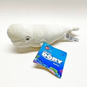 Nuevo con etiquetas Juguete de peluche Disney Pixar Finding Dory Bailey Beluga Ballena, 8 pulgadas, 2016 - Imagen 1 de 4