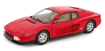 KK Scale 1:12 FERRARI TESTAROSSA MONOSPECCHIO RED 1984 WITH OPENINGS -KKDC120204 - Immagine 1 di 4