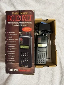 ESCÁNER RADIO UNIDEN BEARCAT BC 120XLT TWIN TURBO 100 CANALES 11 BANDAS Caja Funciona - Imagen 1 de 24