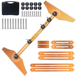 Stair Tread Template Tool, Solid Metal Jig Gauge Tools Orange - Picture 1 of 7