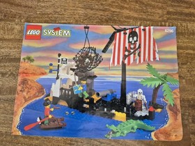 LEGO PIRATES 6296 SHIPWRECK ISLAND INSTRUCTIONS MANUAL ONLY 1996