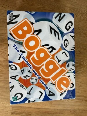 Boggle 3 Minute Word Game Hasbro 2000 Complete VGC - Image 1 of 4