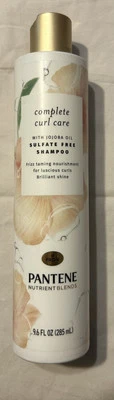 Pantene Complete Curl Care Shampoo, With Jojoba Oil, 9.6 fl oz - Image 1 of 2