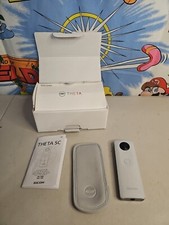 Ricoh Theta SC 360-Degree Spherical VR Camera (White) READ***