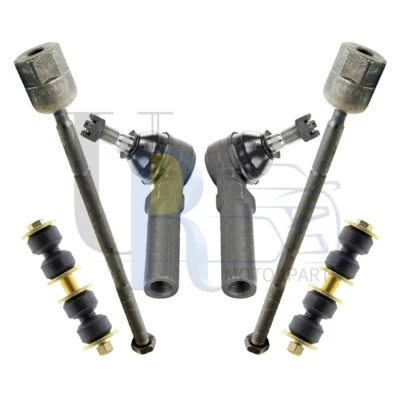 Barra estabilizadora Tierod con extremo de barra estabilizadora delantera 6 piezas para Dodge Neon 1995 1997 1998 1999 Foto 1 de 4