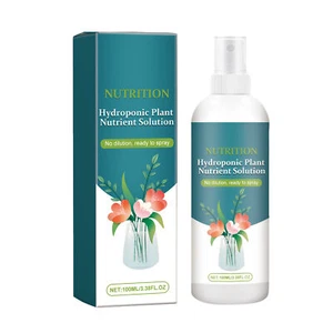 Hydroponic Plant Nutrient Solution 3.38fl.oz Plant Nutrient Liquid Promote Plant - Picture 1 of 8
