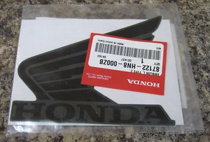 HONDA Genuine Parts L. EMBLEM (TYPE2) 87122-HN8-000ZB OEM NOS 2003 650 Rincon - Picture 1 of 4