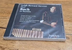Leigh Howard Stevens plays Bach on Marimba - Music CD Brand NEW - Picture 1 of 4