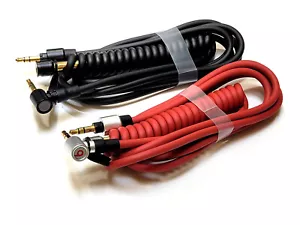 2 Cavi Audio Avvolti per BEATS PRO e BEATS PRO DETOX con Funzione di Blocco. - Foto 1 di 7