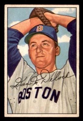 1952 Bowman Baseball #250 Ike Delock GD *h1 - Image 1 of 2