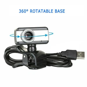 Webcam résolution 480P USB 2.0 caméra Web microphone intégré a - Photo 1/6