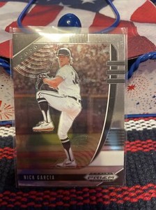 2020 Panini Prizm Draft Picks Nick Garcia RC #PDP79 Pittsburgh Pirates