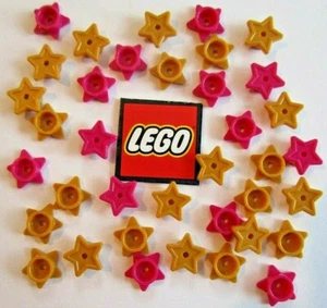 Lego Platte 1x1 rund mit Stern (4er Pack) Farbe wählbar - Design 11609, 28619 - Bild 1 von 4