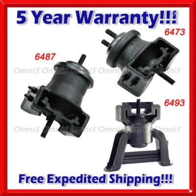 K797 Fit 1995-2002 Mazda Millenia 2.3L, Juego de montaje de motor 3 piezas ¡Envío rápido! Foto 1 de 4