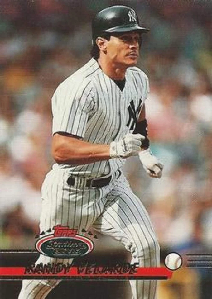 #32 Randy Velarde - New York Yankees - 1993 Stadium Club Baseball - Image 1 of 1