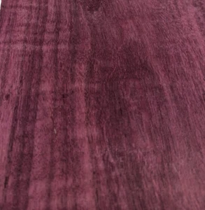 Figured Purpleheart board aka amaranth, roxinho, violeta, Peltogyne spp. - Picture 1 of 3