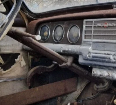 Steering Column & Box 1949 Plymouth Chrysler Dodge Mopar DeSoto 49 50 1950 - Image 1 of 4