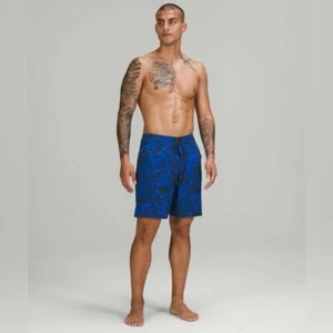 Lululemon Current State Board Short 9" Spray Leaf Max Blazer blau Ton Multi - Bild 1 von 7
