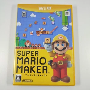 Super Mario Maker Boxed Wii U Japan Japanese Game - Picture 1 of 3