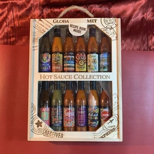Global Gourmet Hot Sauce Collection Set de Regalo, 12 Botellas, Colección Mundial - Imagen 1 de 14