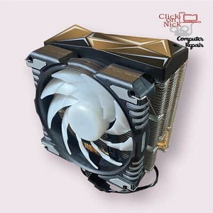 OPEN BOX Loving Cool LC-400A CPU Cooler Fan with Heat Sink - Intel & AMD Socket - Picture 1 of 6