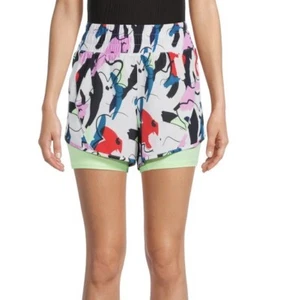 Avia Women's Plus Size Running Short With Built-in Bike Liner Size XXL-20 - Picture 1 of 9