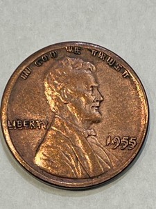 New Listing1955 double die obverse lincoln cent uncertified