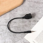 Samochodowy kabel adaptera 3,5 mm do USB AUX3.5 pojazd -OTG -kabel audio 
