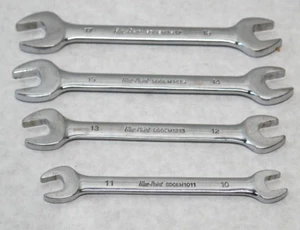 Blue Point Double Open End Wrench 10mm-17mm By Snap On USA Four Wrenches - Picture 1 of 8