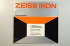 ZEISS IKON brochure projector perkeo, H150 150 250 100 500, 8 pp., collectible condition