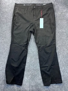 Pantalones negros de gamuza sintética Laurie Felt Los Angeles para mujer talla 18WP - Imagen 1 de 14