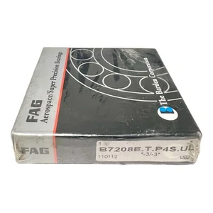 1x FAG B7208 -E-T-P4S-UL Spindellager 40x80x18 mm Kugellager - Bild 1 von 1