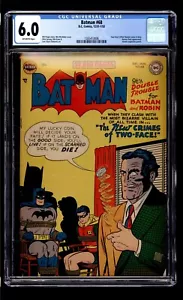 Batman #68 1952 CGC 6.0 FN OW High Definition Scans** - Picture 1 of 2
