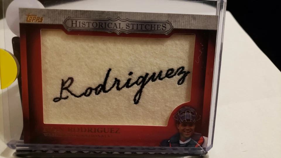 2012 Topps Ivan Rodriguez Historical Stitches #HS-IR - Image 1 of 1
