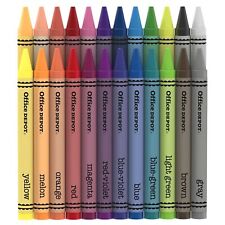 Office Depot Crayons, Assorted, 288-Pk