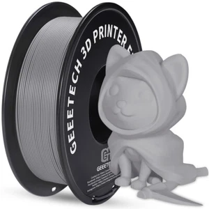 Consumibles de filamento GEEETECH PLA gris 1,75 mm 1 kg/rollo mate PLA para impresora 3D - Imagen 1 de 7