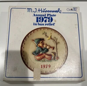 Goebel M. J. Hummel Annual Plate 1994 W Original Box Grannycore Vintage NIB.. - Picture 1 of 7