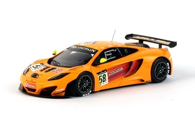1:43 Truescale Mclaren Mp4-12C Gt3 #58 24H Spa 2011 Tsm124374 Modellino - Immagine 1 di 2