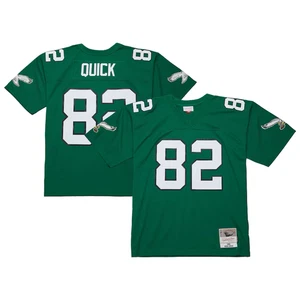 Men's Mitchell & Ness Mike Quick Kelly Green Philadelphia Eagles Legacy Replica - Picture 1 of 7