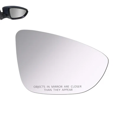 镜面玻璃适用于 2009 - 2017 年大众 CC 乘客右侧右手粘合剂凸面 — 第 1/4 张图片