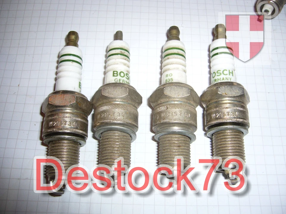 4 Candles Bosch W215T30 W6D1 Alfa Romeo Alfa 6 GTV6 Morris Mini Lancia - Image 1 of 1