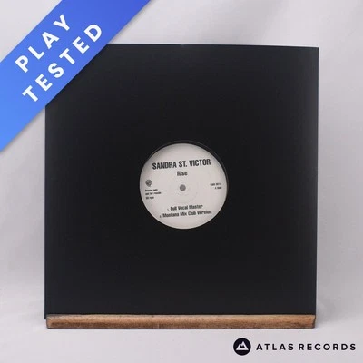 Sandra St. Victor Rise Promo 12" Single Vinyl Record SAM 3019 - EX - Image 1 of 4