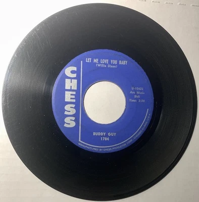 BUDDY GUY: let me love you baby / ten years ago CHESS 7" Single 45 RPM - Image 1 of 2