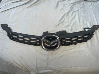 Primed Black Grille Mazda CX-7 For 2007 2008 2009 New Front Plastic MA1200180 - Image 1 of 4