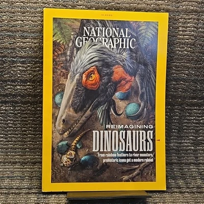 National Geographic Magazine "Reimagining Dinosaurs" Prehistoric Icons - Image 1 of 4