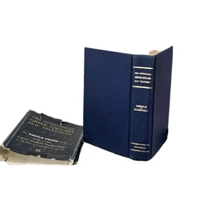 The Interlinear Greek English New Testament The Nestle Greek Text Rev A Marshall - Picture 1 of 12