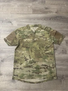Mens Velocity Systems BOSS Rugby Short Sleeve Combat Shirt w/ Pockets Sz XL - Picture 1 of 7