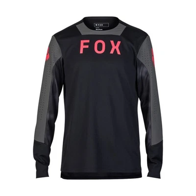 Camiseta Fox Racing Defend LS (Negra) (Grande) 32369-001-L Foto 1 de 4