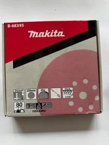 Makita 25x Schleifpapier Klett 225 mm K80 - B-68395 - Bild 1 von 1